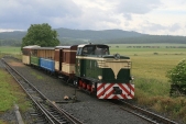 Podoba červnových vlaků, zde 12.6.2009 ve Slezských Rudolticích
