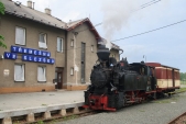 Parní lokomotiva U46.002 "Rešica" v Třemešné ve Slezsku