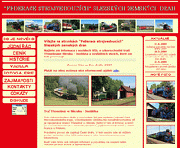 vzhled původního "prawebu" "Federace strojvedoucích" Slezských zemských drah v poslední den jeho fungování, 12.6.2009