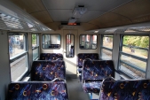 Interiér rekonstruovaného vozu Btu 901